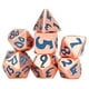 thumbnail image 3 of Juego de Dados de metal NikouMX 7 piezas Material Metal, 3 of 8