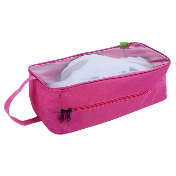AYktou Shoe Bags-13.39*6.30*4.34in Clear Plastic Shoe Storage Bag with Zippers,Washable Reusable Portable Shoes Organizers Pouch for Men and Women