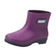 thumbnail image 4 of Botas de lluvia de media pantorrilla para mujer, accesorios para botas de lluvia hasta el tobillo, botas cortas suaves antideslizantes para jardín, 38, 4 of 8