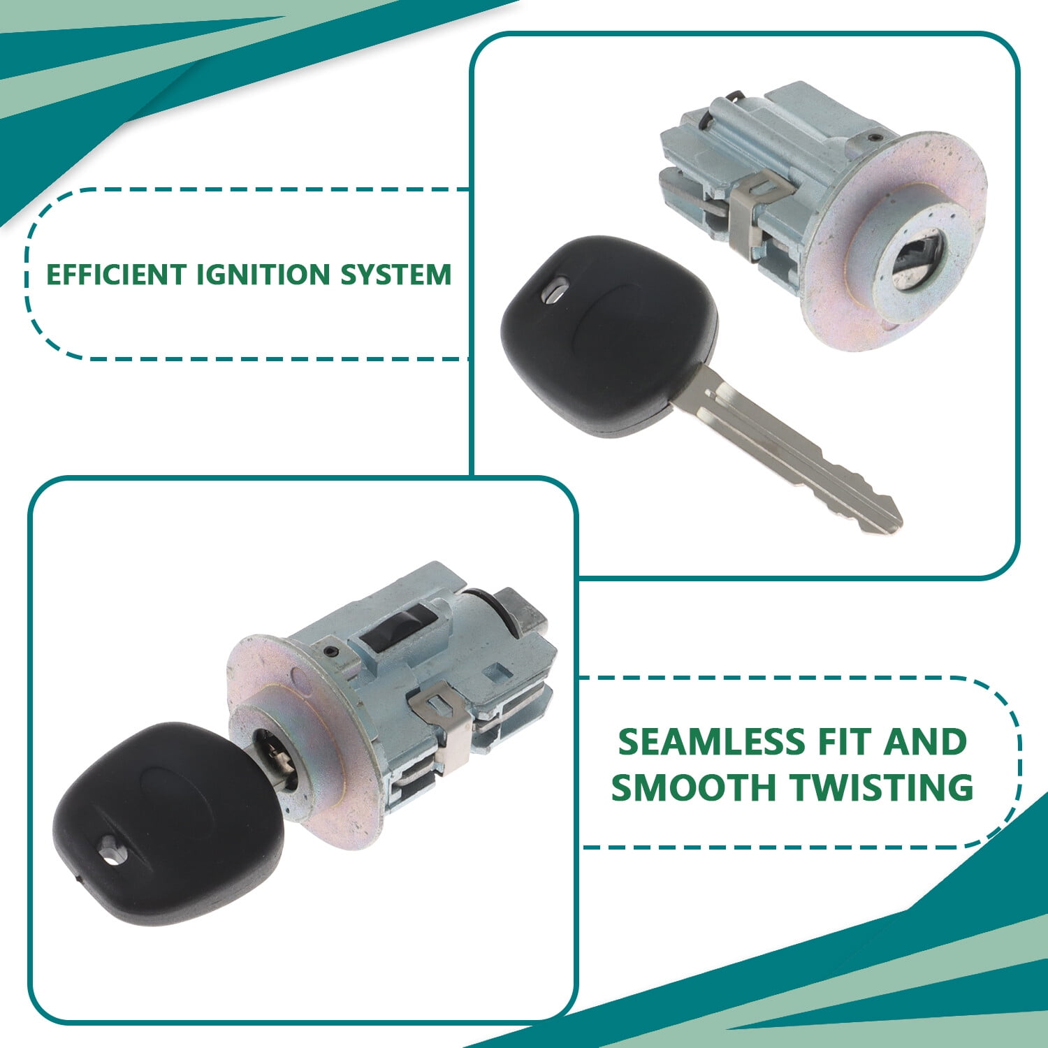Ignition Power Switch with Key Fit for 07-10 Toyota Camry 2.5L 3.5L 2.4L