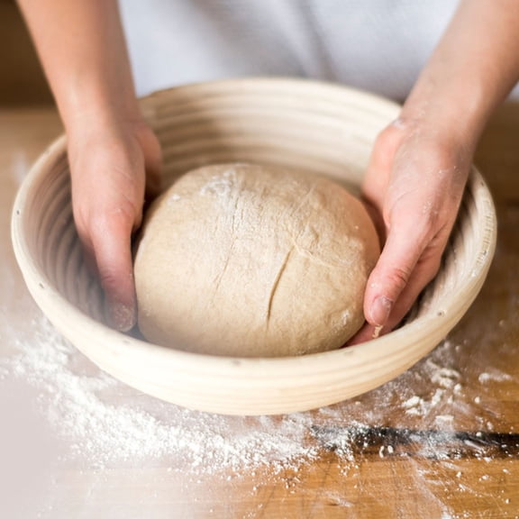 LOLIPPYY 2Pcs Bread Proofing Basket Cloth Sky Blue Baking Cover for Home and Professional Bakers