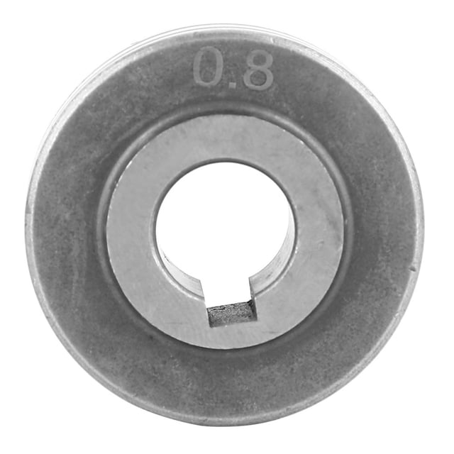 Rueda de alimentación de alambre de soldadura Baverta - Rollo alimentador de alambre Rodillo alimentador alambre de acero inoxidable 0.8/1.0/1.2/1.4/1.6 Rueda alimentación de alambre de sol(0.8mm)