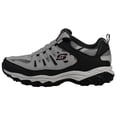 thumbnail image 2 of Skechers Afterburn Wonted Memory Fit Mens Slip on Shoes, Sporty Trainer Sneakers, 2 of 7