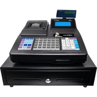 Sharp XE-A407 Business POS Machine, Thermal 99 Dept Cash Register
