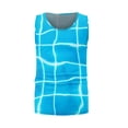 thumbnail image 5 of FOPSUFGWFO Mens Tank Tops Hawaiian Soft Loose Fit Sleeveless Shirts Graphic Sea And Beath Print Lightweight Blouses For Male Vacation Sky Blue 2XL, 5 of 5