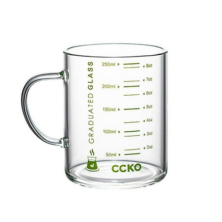 

Promotion!Clear Measuring Cup Transparent Glass Espresso Jugs Measure Cup Glass Jigger Thickened Milk Glass Glass Water Cup