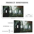 thumbnail image 3 of Game Graphics Switch Cover Decorative Wall Plate / 4-Gang 4-Toggle / Standard Size 4.5x8 in, 3 of 5