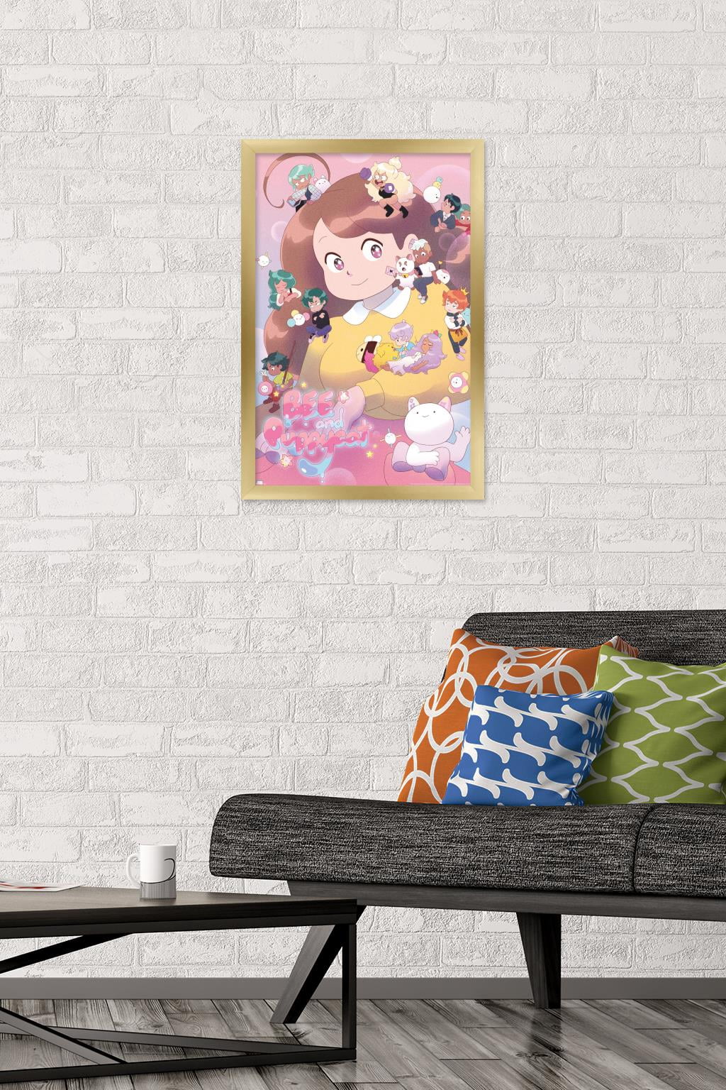 Bee and Puppycat - Group Key Art Wall Poster, 14.725" x 22.375" Framed