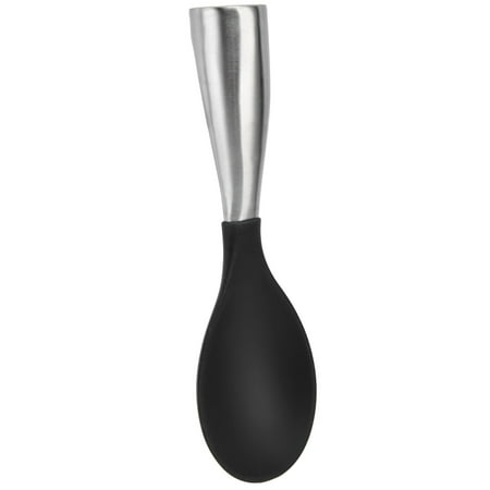 

Stand Up Stainless Steel Rice Spoon Comfortable Handle Rice Spoon Portable Practical Rustproof For Tableware