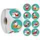 thumbnail image 4 of 50-500 Uds pegatinas de Feliz Navidad animales scrapbooking muñeco de nieve árboles pegatinas decorativas invitación Sobre Carta pegatina, 4 of 4