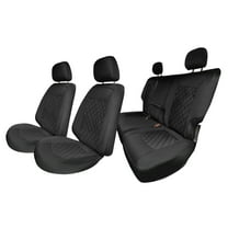 For Chevrolet Equinox 2018-2023 FH Group Neoprene Waterproof Custom Fit Car Seat Covers - Black Full Set
