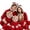 A01-Red, variant on Onesie Family Christmas Pajamas Matching Sets Holiday Sleepwear Christmas Pajamas Onesie Animal Jumpsuit Sleepwear Adult Couples