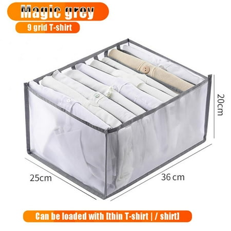 

6/7/9/11 Grid Underwear Bra Jeans Organizer Storage Box Drawer Closet Organizer Divider Box for Underwear Scarf Socks Bra