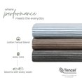 thumbnail image 2 of Martex Restore Toalla De Baño Con Rayas Esculpidas – Suave Absorbente Que Absorbe La Humedad Y De Secado Rápido – Ligera Para Uso Diario – Sensación Cómoda Con Práctico Lazo Para Colgar – 30" X 56" –, 2 of 5