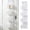 💖 White_Hot#214, variant on Over the Door Hanging Storage Organizer Bag with 4 Large Compartments, Foldable Fabric Closet and Bedroom Door Organizer for Dorm, Apartment and Small Spaces
