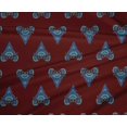 thumbnail image 4 of oneOone Tissu Polyester Lycra Imprimé Floral pour Couture, Largeur 56 Pouces, 4 of 4