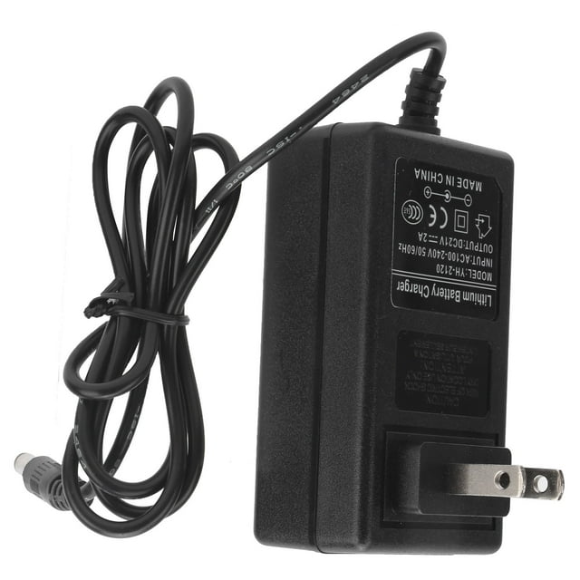 Khall AC Battery Adapter,US Plug Charger,21V 2A Lithium Battery Charger AC Adapter Overvoltage Protection US Plug 100‑240V