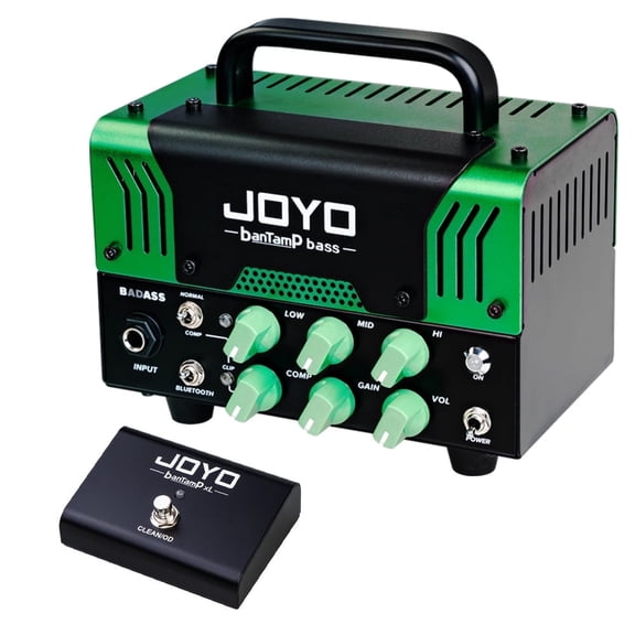 Joyo BADASS 50W Bass Amp Hybrid Tube Amplifier with Headphone, Compressor EQ Band