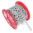thumbnail image 1 of Koch 713926 Machine Straight Chain, Trade Size 2/0 by 50 Feet, Zinc Plated, 1 of 2