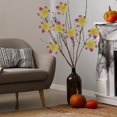 thumbnail image 2 of Fall Leaves, Fake Fall Leaves Autumn Maple Leafs, Fall Leaves for Crafts, Artificial Faux Fall Foliage,Fall Party Table Wedding Decor, Fall and Thanksgiving Decorations, 2 of 5