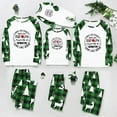thumbnail image 2 of Green Plaid Rudolph-Themed Family Christmas Pajamas, Fun and Festive Holiday Set, Sizes For Whole Family, 2 of 7