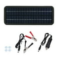 thumbnail image 1 of MYG for 12V 20W Portable Solar Panel Charger for Car Motorcycle Battery Maintenance with Reverse Discharge Protection, Suction Cups and Clips, Weather-Resistant ABS Construction, 1 of 10