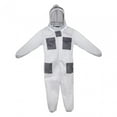 thumbnail image 1 of Traje de apicultor ventilado de apicultor,Ropa protectora gris,Traje ventilado de apicultor de manga larga,Traje de apicultor ventilado XL 172 a 176cm, 1 of 8