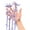 A, variant on User Friendly Baby Girls Hair Accessory Ribbon Braided Bowknot Hair Rope Tassels Decoration Headdress Daily