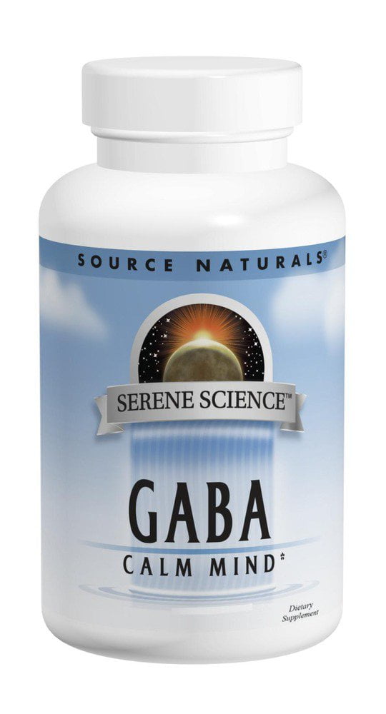 Source Naturals GABA 750mg 90 cap