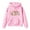 Pink, variant on VMESZQFG Girls' Hoodies Sweatshirts Baby Boy Clothes Fleece Kids Cool Halloween Bull Trendy Fashion Sweatshirt Sweatshirts Juniors Girls