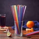 thumbnail image 4 of 1000 Pcs Colorful Plastic Long Disposable Drinking Straws, 4 of 5