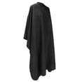 thumbnail image 2 of Tablier de Coiffure, Cape de Barbier Réglable Imperméable Robe de Cape de Styliste avec Boutons-Pression pour Coiffeur pour Salon de Coiffure Noir, Blanc, 2 of 8