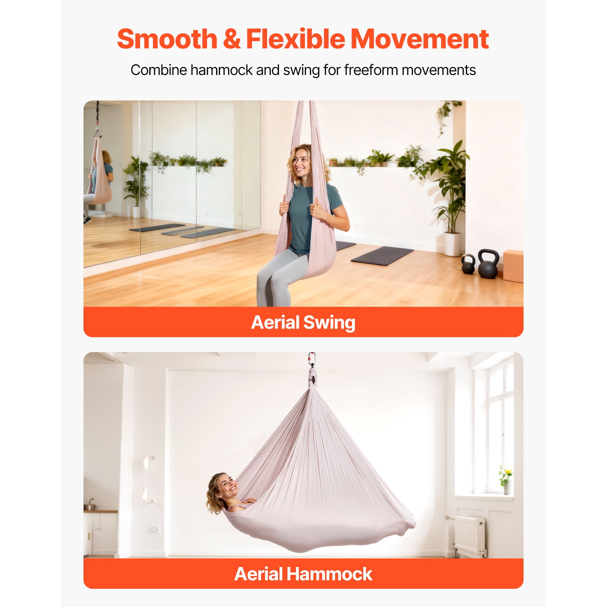 KFFKFF Aerial Yoga Hammock, 300 lbs Capacity, Nylon Fabric Swing with PE Zipper Bag, Ideal for Parent-Child Activities, Muscle Strengthening, and Yoga Practice