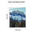 thumbnail image 3 of LHONGY  Rocky Mountains River Wall Art Multi Piece Canvas Mountain Canvas Wall Decor - Photograph Wall Art of Mountains and Lakes 12x16 in, 3 of 5