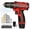 Red, variant on BIHOO Purple Cordless Drill 12V ,Electric Power Driver Kit,with Drills Bits Set,LED,2 Variable Speed for Home DIY
