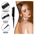thumbnail image 5 of "Kit 12 Pzs Peines Cepillos Regadera Y Pinzas Cabello  Belug Negro ", 5 of 5
