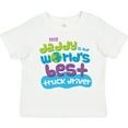 thumbnail image 3 of Inktastic My Daddy is the World’s Best Truck Driver Boys or Girls Toddler T-Shirt, 3 of 5