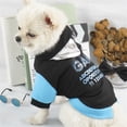 thumbnail image 2 of Billuyoard Ropa para mascotas Ropa de algodón para mascotas Animales elásticos para mantener el calor Trajes con capucha Sudadera con capucha Disfraces de Ropa para mascotas SG Billuyoard PT000685-05, 2 of 6