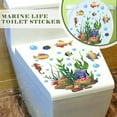 thumbnail image 2 of Underwater Fish Bubble Toilet Bathroom Sticker Waterproof Decal. Home O0U7, 2 of 8