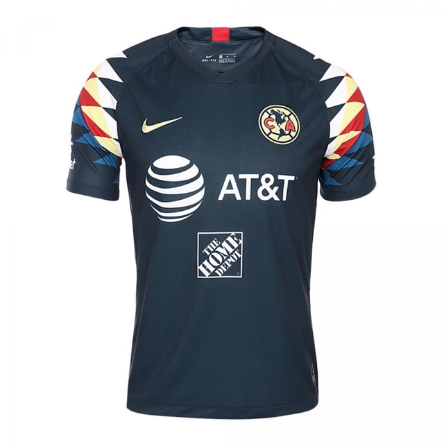 Jersey Playera Nike de las Aguilas del America de Visitante Color Azul Marino Para Hombre Talla Chico (S)