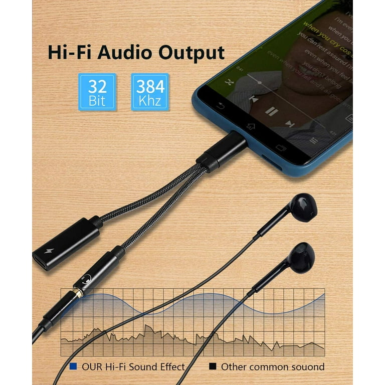 Phones S21 Plus No Headphone Jack Aux Adapter Samsung Galaxy S21