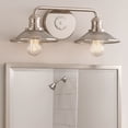 thumbnail image 4 of 5292 Rigby 2-Light 19" Wide Bathroom Vanity Light with Mesh Shades, 4 of 9