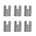 thumbnail image 1 of Thread Inserts Nut, M6.5x0.75 Female Thread Firm Fixing 20Pcs Self Tapping Threaded Insert Portable Stainless Steel Great Bearing  For Ship, 1 of 8