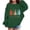 Dark Green, variant on Boys Sweatshirts Kids Christmas Print Crew Neck Sweatshirt Long Sleeve Pullover Hoodless Top Beige 4-5 Years