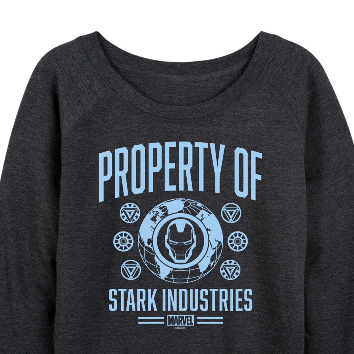Marvel Iron Man - Property Of Stark Industries - Women's French Terry Pullover Sweatshirt
