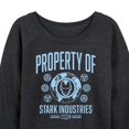 thumbnail image 3 of Marvel Iron Man - Property Of Stark Industries - Women's French Terry Pullover Sweatshirt, 3 of 5