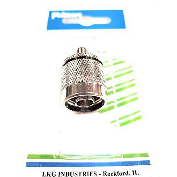 11355 LKG PHILMORE N Male to SMA Female Adapter for Amateur Radio - 11355