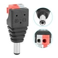 thumbnail image 4 of 20 piezas 5,5x2,1mm enchufe macho adaptador de presión conector de alimentación CC, 4 of 9