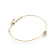 thumbnail image 2 of Pulsera Aro Flor Diamantes Naturales Oro Sólido 14k, 2 of 5
