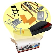 Hardcore Coffin 15 Piece Accessory Set For WWE & AEW Wrestling Action Figures